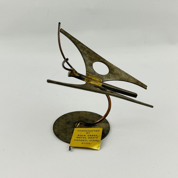 Rock Creek Metal Craft Butterfly Sculpture Handcrafted Metal Figurine‎ Idaho USA - Picture 3 of 10